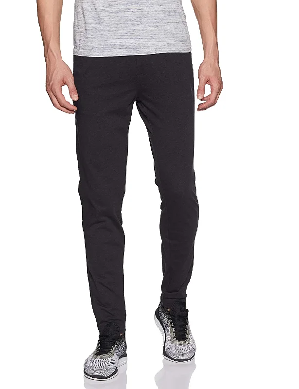 men's stretch slim jogger pants-Van Heusen Casual Gym Wear Men's Track Pants Dark grey