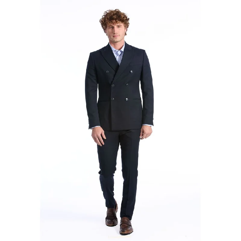 Men's wanderer jackets-Baldinini Trend  Wool Men's Suit