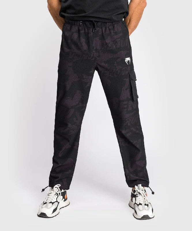 men's formal gray pants-Venum Trooper Men's Tracksuit Pants - Black/Purple