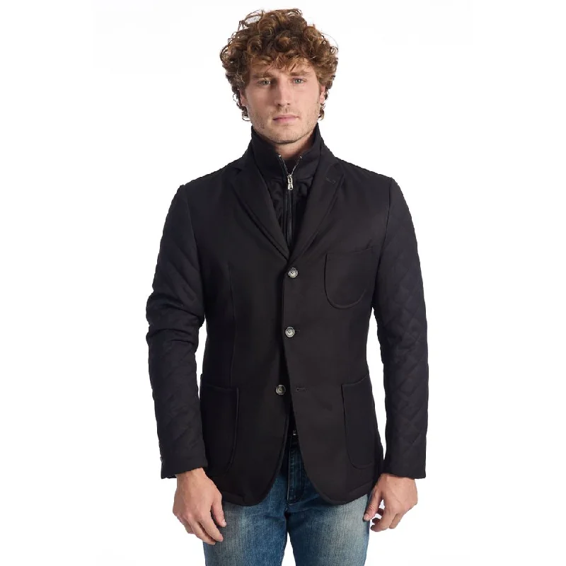 Men's drift jackets-Roberto Pepe Luxury  Polyester Men's Jacket