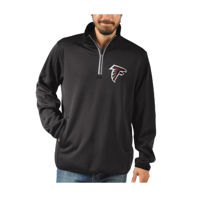 Men's shiny jackets-NFL Mens Atlanta Falcons Jacket, Black, X-Large