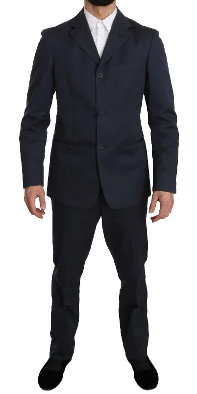 Men's quest jackets-Romeo Gigli Elegant  Two-Piece Men's Suit