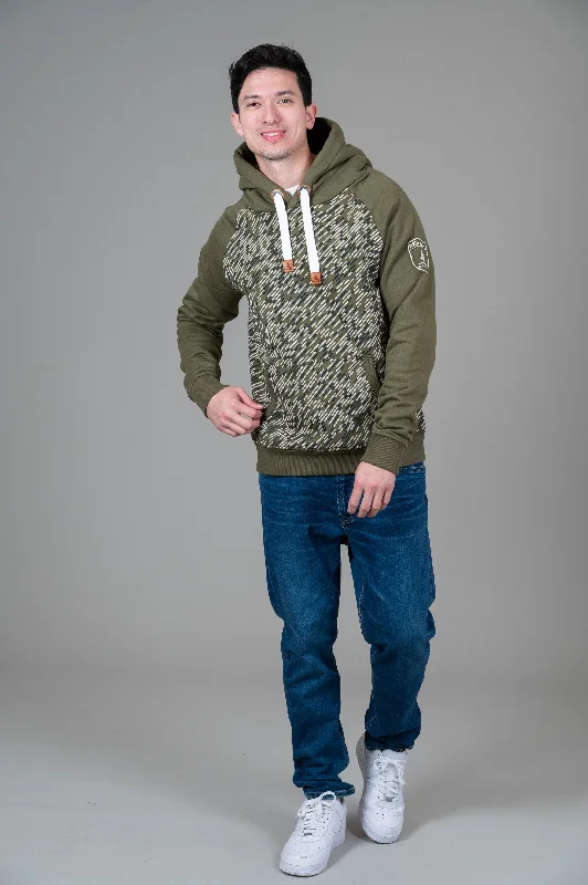 Men's hoodie for clubbing-Abbot Moss Pullover Hoodie