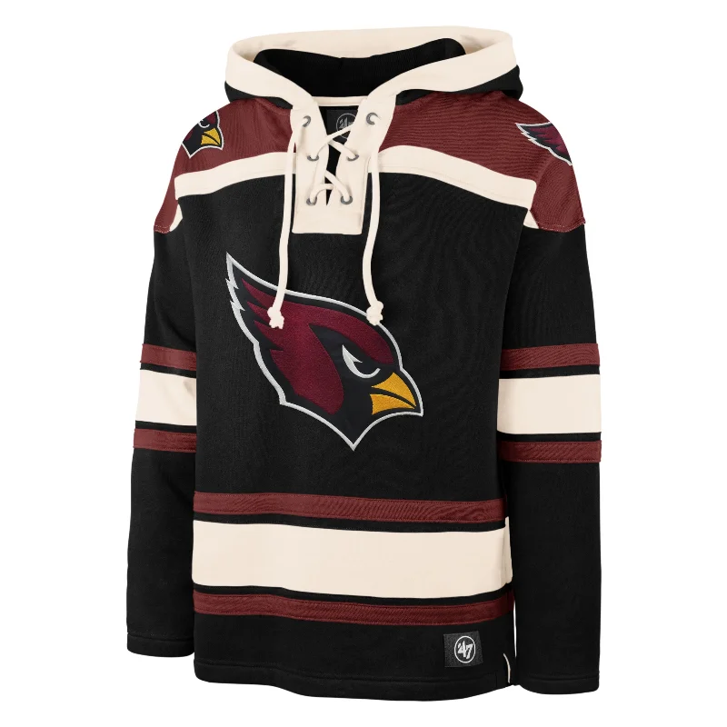 Men's hoodie with inner lining-ARIZONA CARDINALS SUPERIOR '47 LACER HOOD