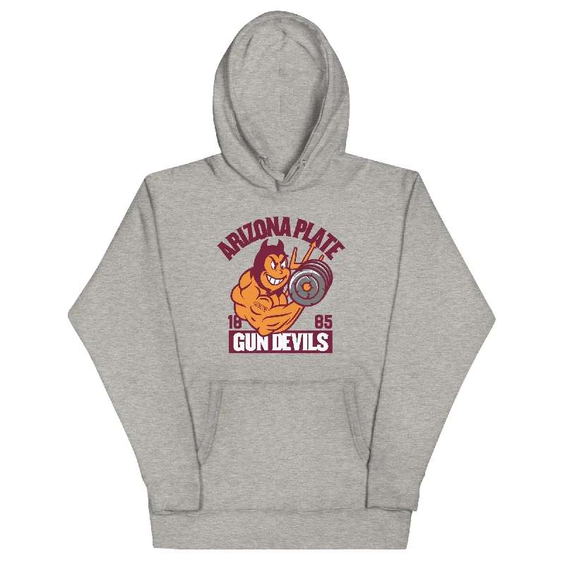 Men's hoodie for fishing-ARIZONA PLATE HOODIE