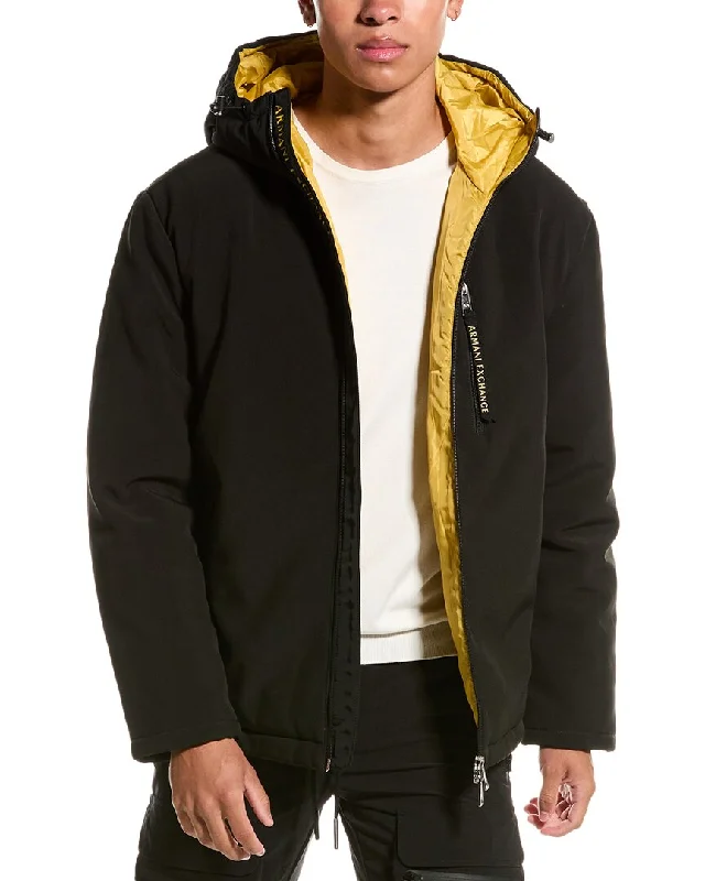 Men's trailblazing jackets-Armani Exchange Jacket