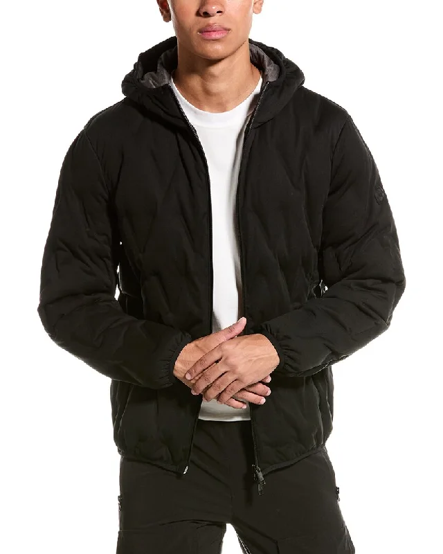 Men's smooth jackets-Armani Exchange Quilted Down Jacket