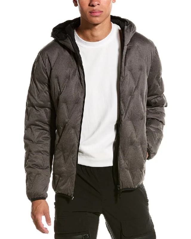 Men's cruise jackets-Armani Exchange Quilted Down Jacket