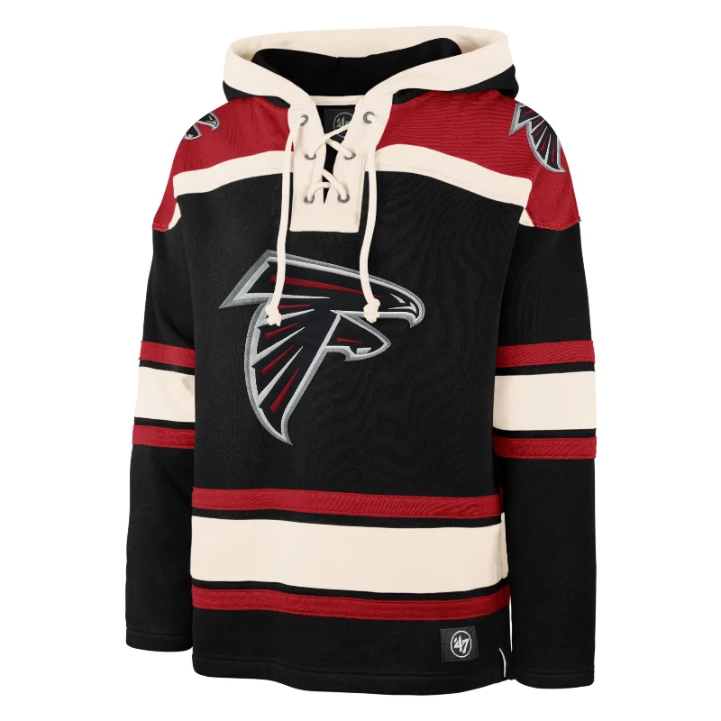 Men's hoodie for evening vibes-ATLANTA FALCONS SUPERIOR '47 LACER HOOD