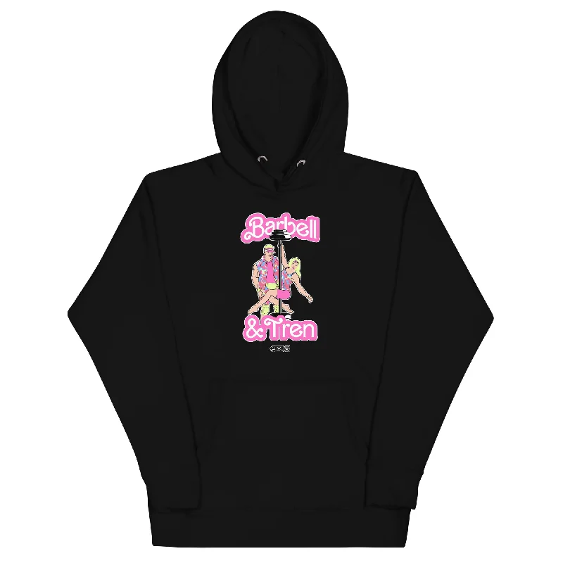 Men's hoodie for park hangs-BARBELL & TREN Hoodie