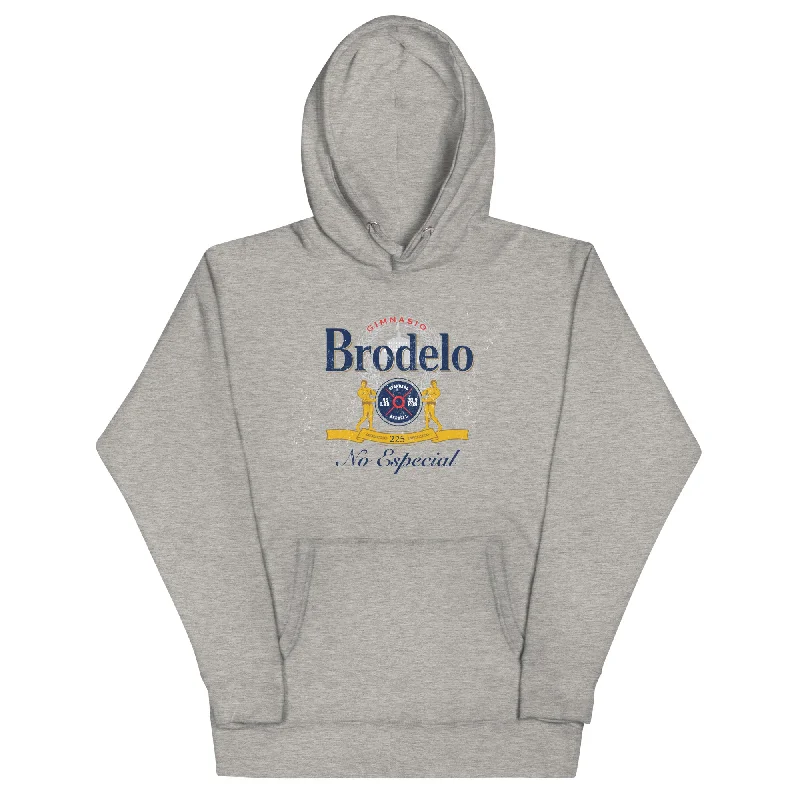 Men's hoodie with raised print-BRODELO Hoodie