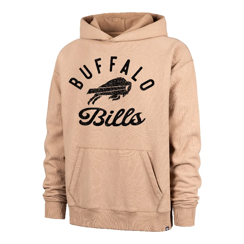 Men's hoodie with UV protection-BUFFALO BILLS DUSTED BOWLINE '47 FOUNDATION RIVER HOODIE