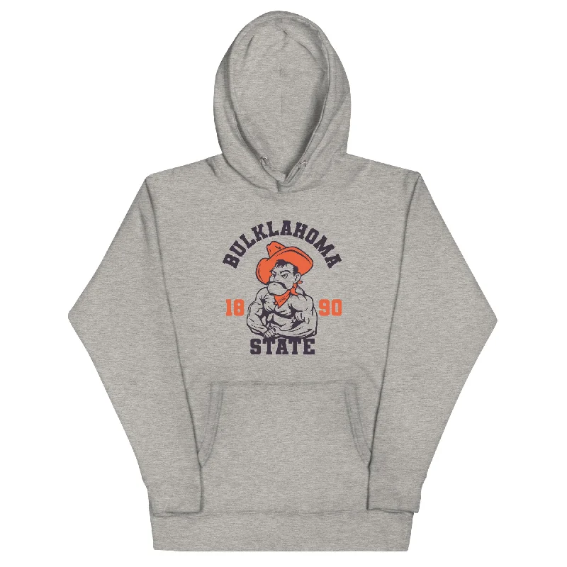 Men's hoodie for tailgating-BULKLAHOMA STATE College Hoodie