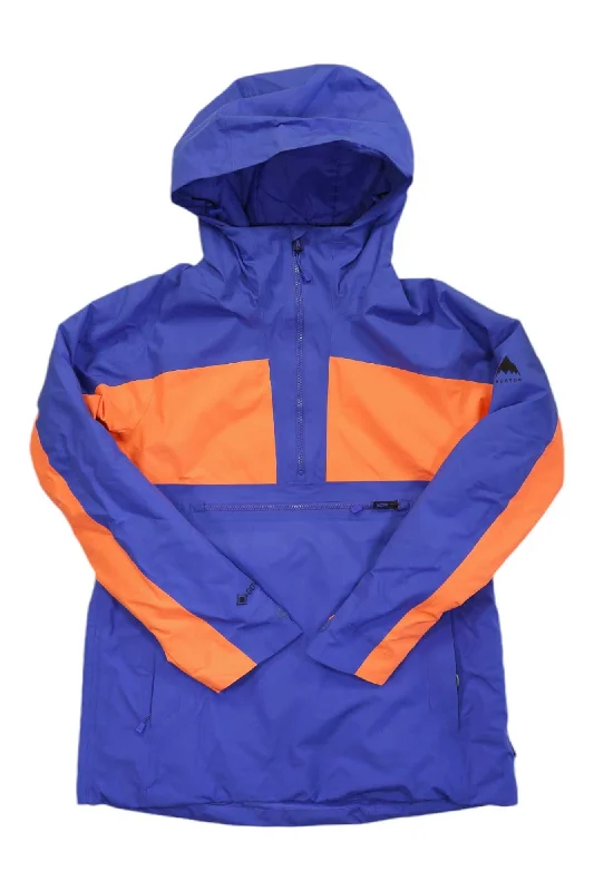 Men's smooth jackets-Burton Womens GTX Pillowline Anorak Jacket