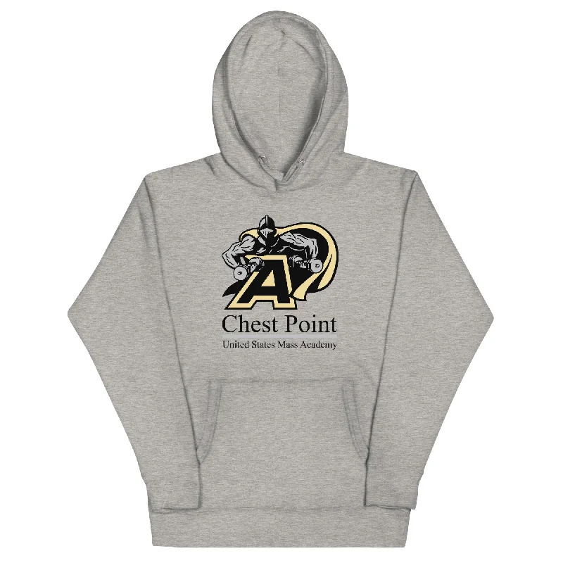 Men's hoodie for morning runs-CHEST POINT COLLEGE Hoodie