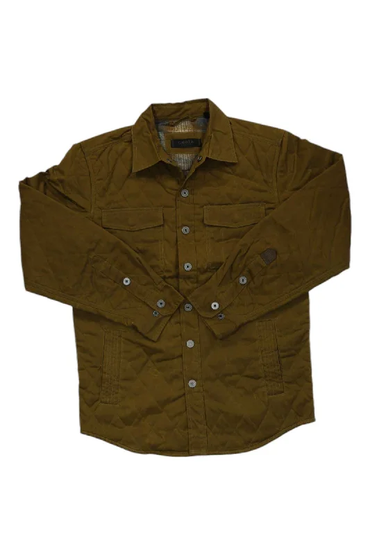 Men's gravel jackets-Dakota Grizzly Men's Drager Shirt Jacket