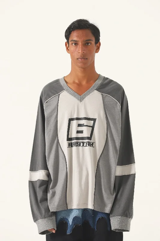 Men's hoodie with artsy vibe-"RETRO CRUISING" JERSEY SHIRT