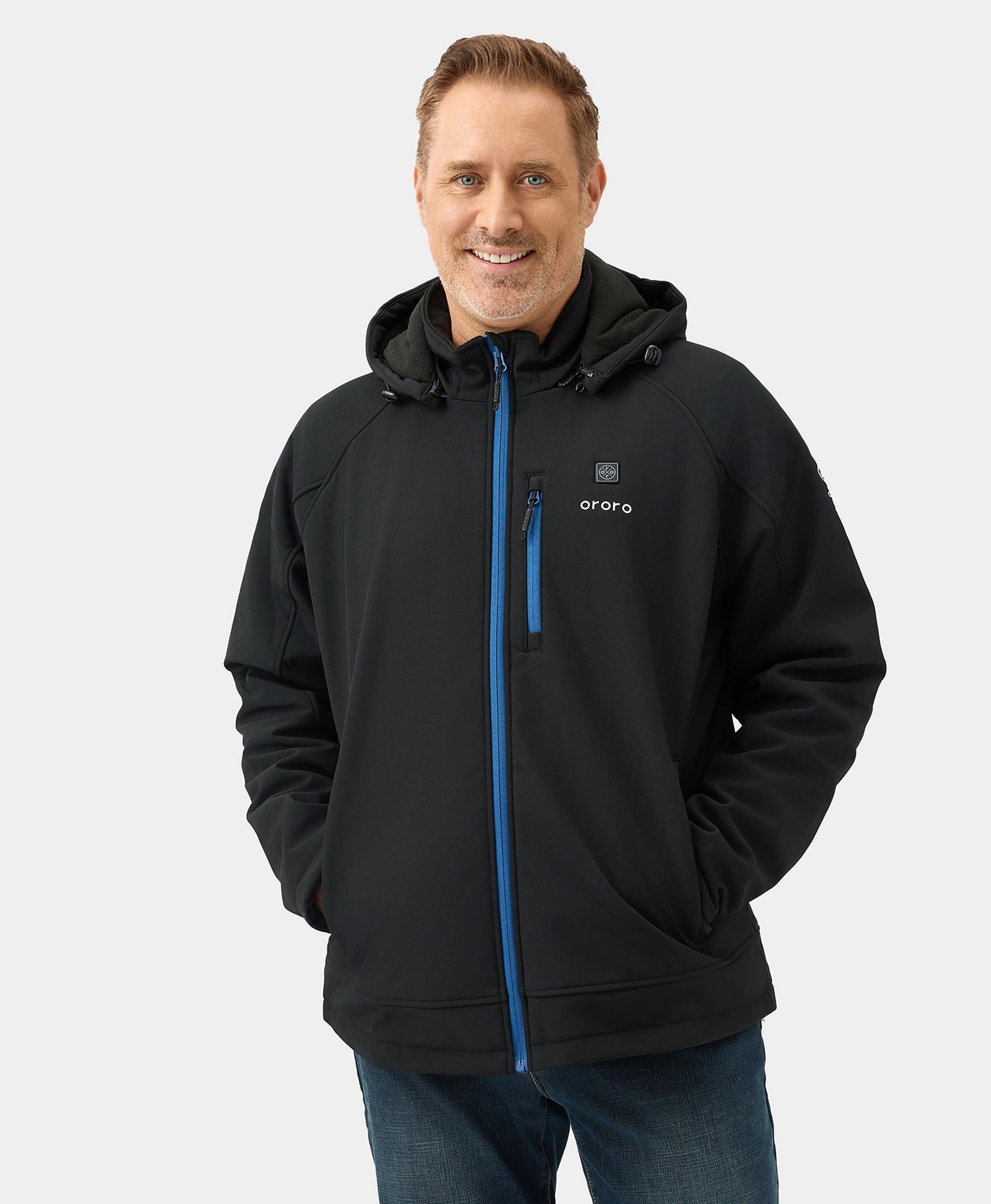 Men's unique jackets-Men's Classic Heated Jacket 2.0 (4 Heating Zones)