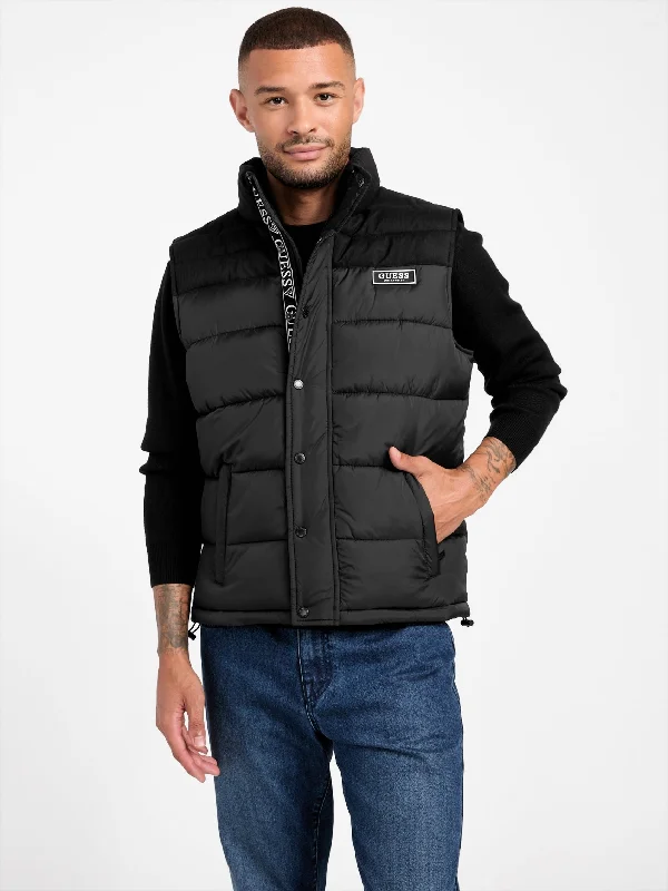 Men's safari jackets-Nilo Puffer Vest