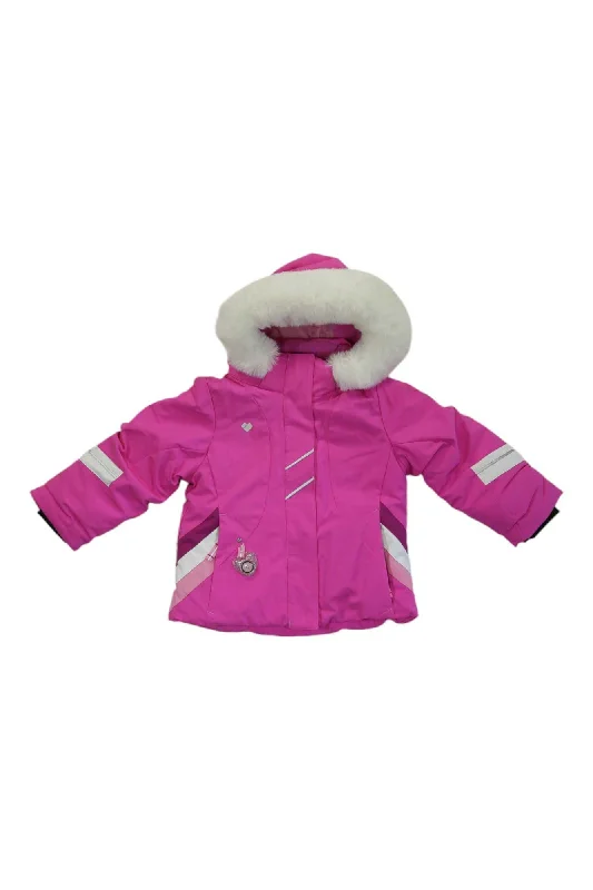 Men's rugby jackets-Obermeyer Girls' Cara Mia with Fur Jacket