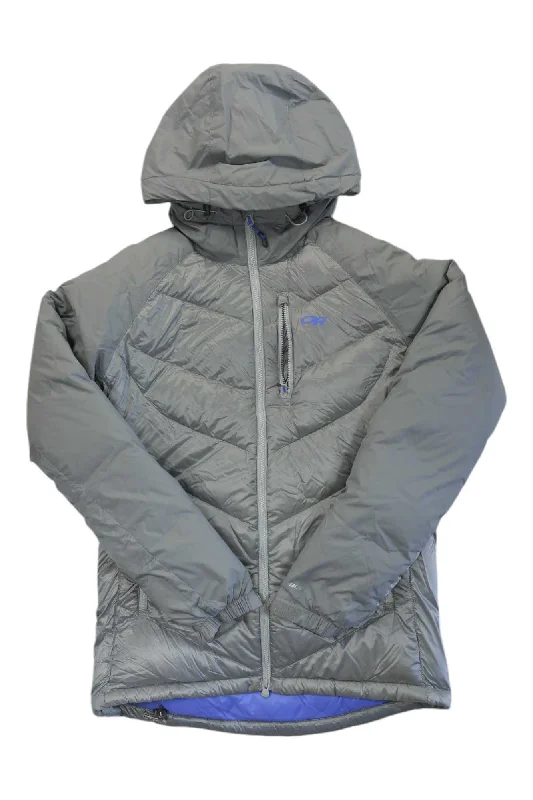 Men's football jackets-Outdoor Research Womens Alpine Down Hooded Jacket