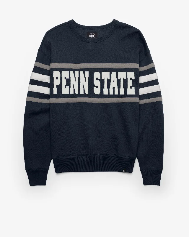 Men's hoodie with watercolor design-PENN STATE NITTANY LIONS COACHES CORNER OVATION '47 LOWER EAST CREW