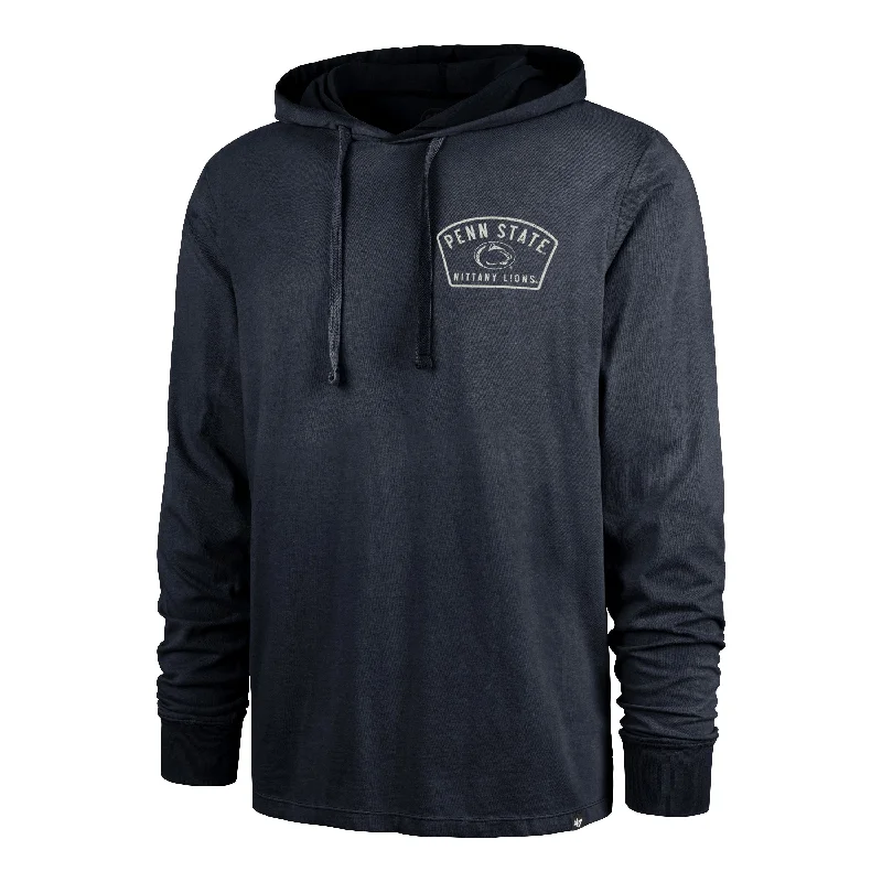 Men's hoodie with sleek style-PENN STATE NITTANY LIONS DUSTED OVERHAND '47 RIVER JERSEY HOOD