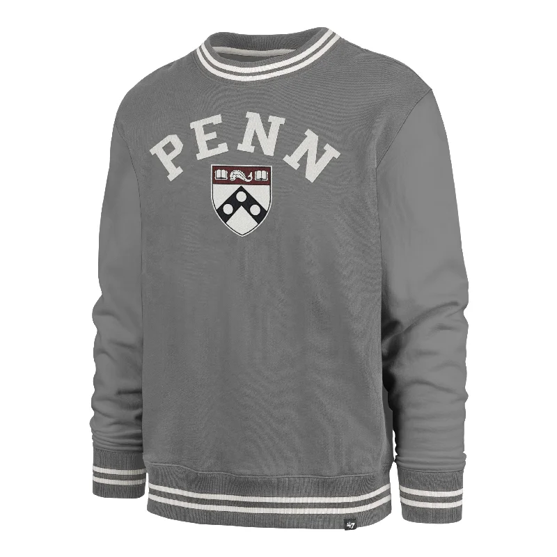 Men's hoodie for cardio-PENNSYLVANIA QUAKERS UPENN CLUBHOUSE VIEW '47 SIERRA CREW