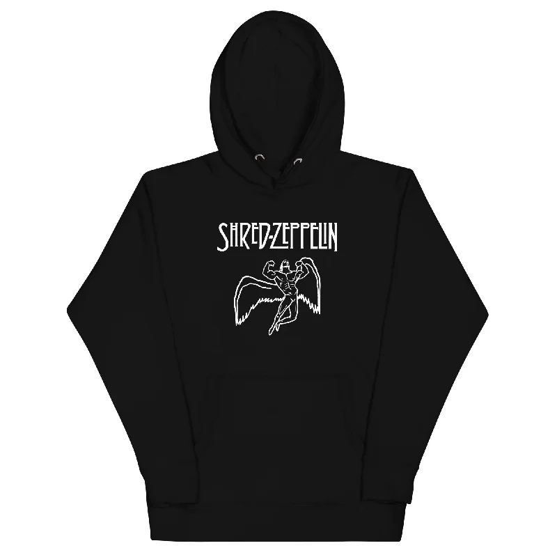 Men's hoodie with anti-pilling-SHRED ZEPPELIN Hoodie