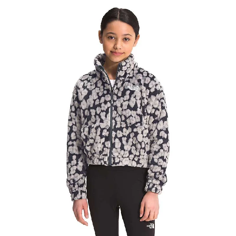 Men's security jackets-The North Face Girls' Printed Osolita Full Zip Jacket