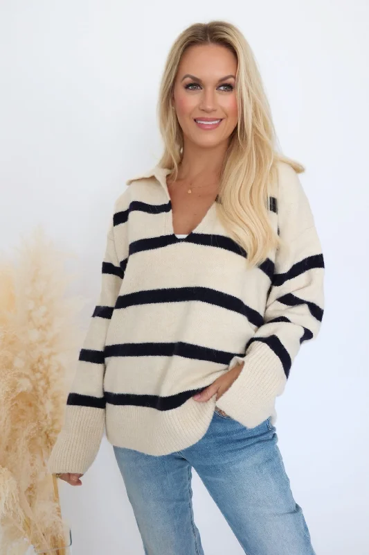 Ansley Stripe Sweater