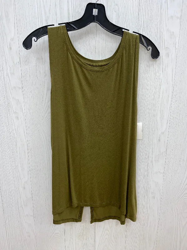 Men's short-sleeve raglan sleeve top-Green Top Sleeveless Basic Old Navy, Size S