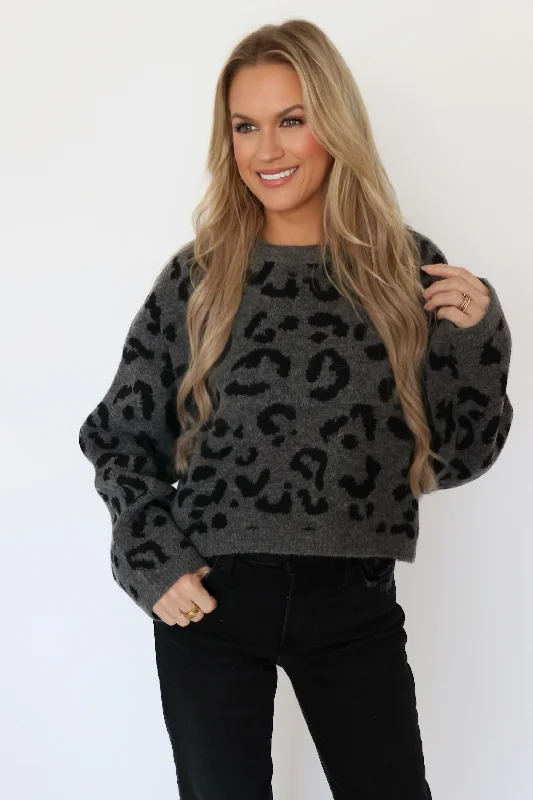 Kerri Leopard Sweater