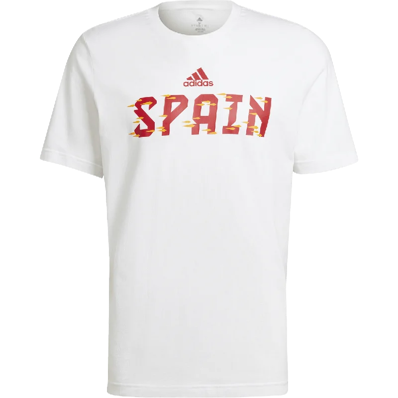 Men's short-sleeve warm red tee-Men's FIFA World Cup 2022 Spain Tee