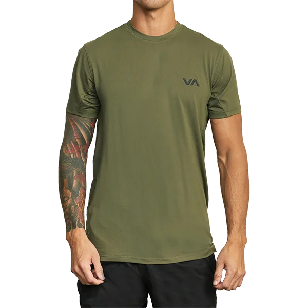 Men's short-sleeve recycled polyester top-Men's Sport Vent Tee