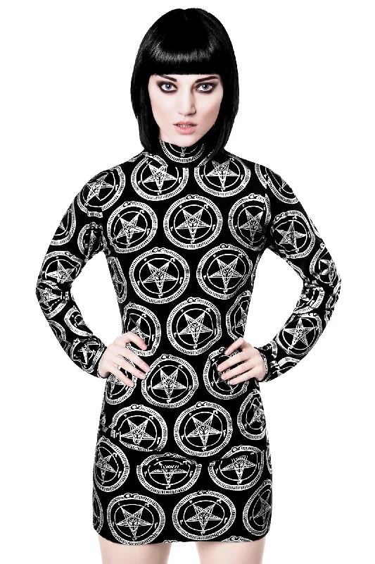 Baphomet L/S Weekend Dress [B] - Resurrect