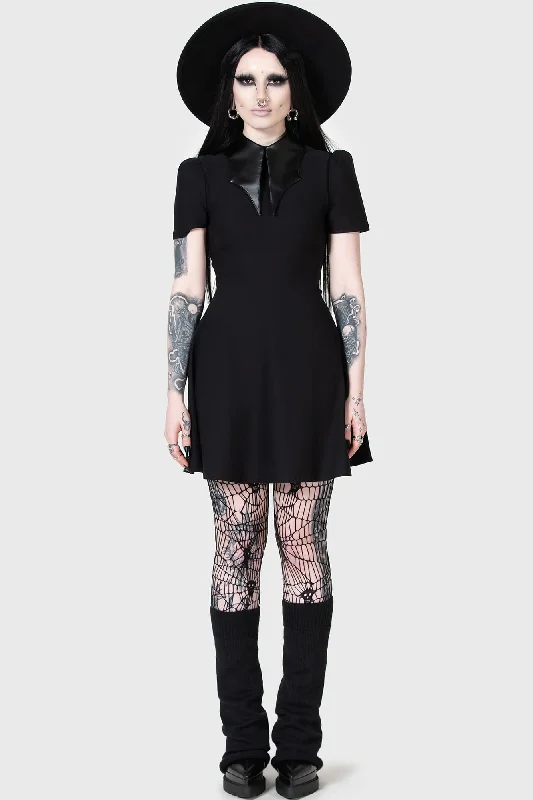 Chapel Collar Dress