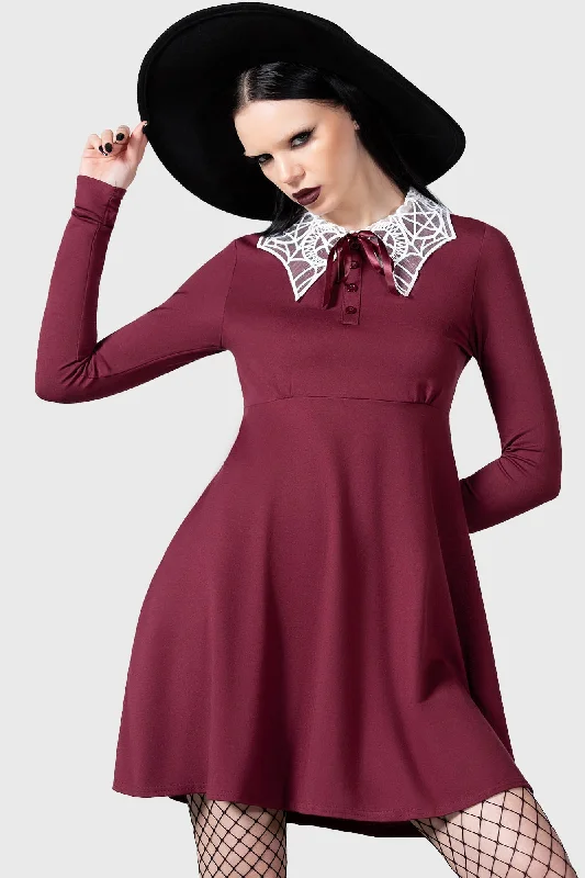 Charmed School Dress [CRIMSON]