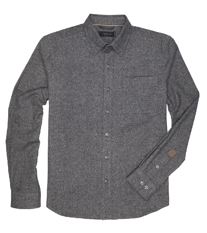 'Dakota Grizzly' Men's Bryan Flannel Button Down - Dove