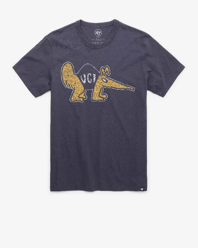 Men's short-sleeve pastel blue shirt-CAL - IRVINE ANTEATERS PREMIER '47 FRANKLIN TEE