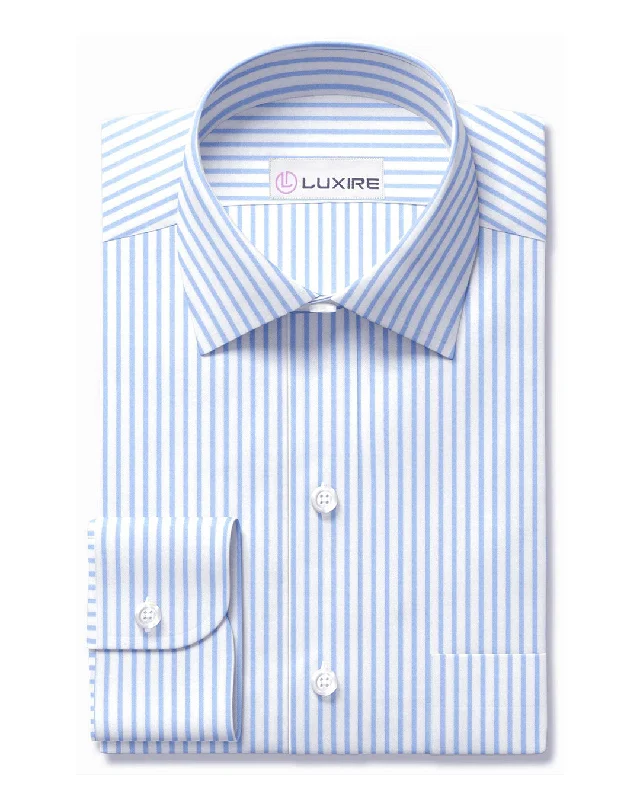 Canclini Squire: Light Blue Candy Stripe