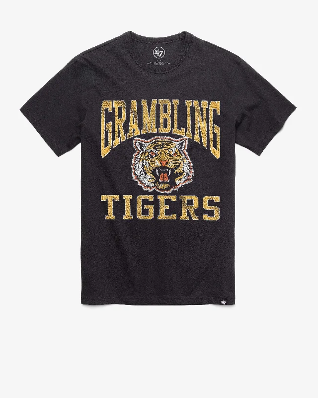 Men's short-sleeve rolled-sleeve casual shirt-GRAMBLING STATE TIGERS BIG UPS '47 FRANKLIN TEE