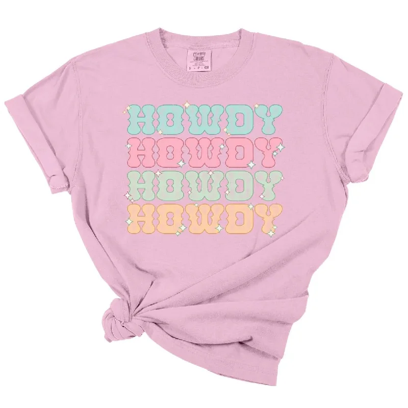 Men's short-sleeve festival tie-dye shirt-Howdy Tee *MADE TO ORDER*