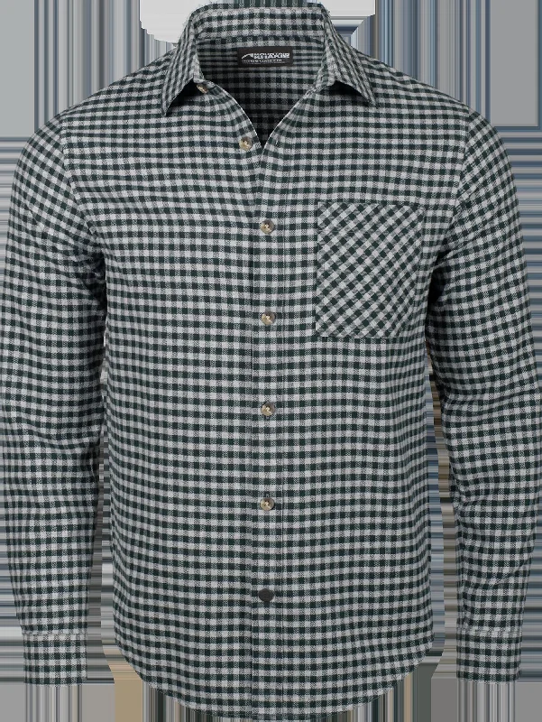 Men's Downtown Flannel Shirt In Crater Navy