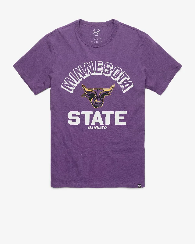 Men's short-sleeve tough polyester top-MINNESOTA STATE MANKATO MAVERICKS RETROGRADE '47 FRANKLIN TEE