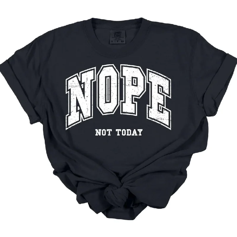 Men's short-sleeve high-performance gym tee-Nope Not Today Tee *MADE TO ORDER*