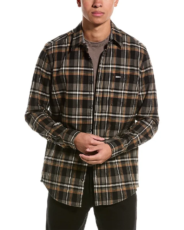 Point Zero Light Brush Flannel Shirt