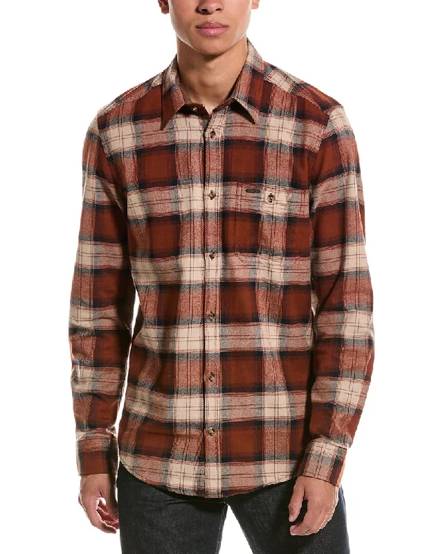 Point Zero Light Brush Flannel Shirt