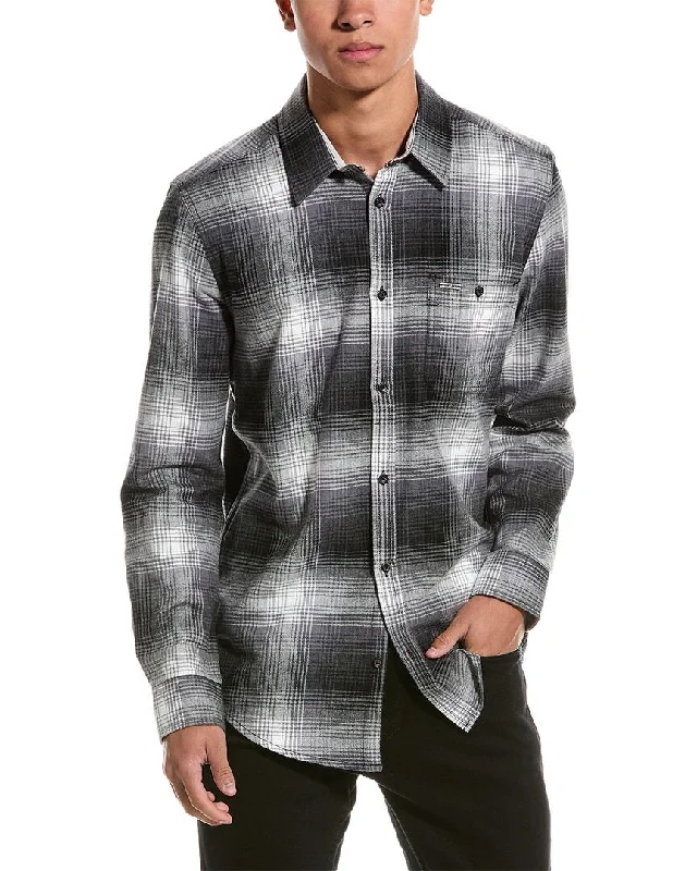 Point Zero Light Brush Flannel Shirt