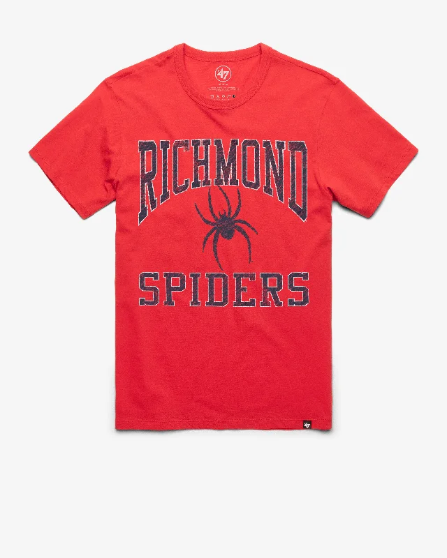 Men's short-sleeve cranberry casual tee-RICHMOND SPIDERS BIG UPS '47 FRANKLIN TEE